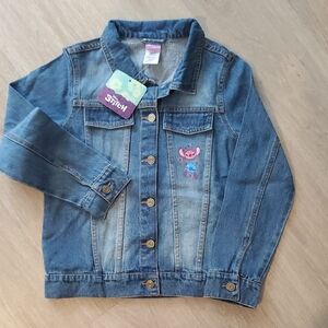 Disney Stitch Kids Jean Jacket - Blue